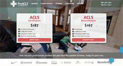 Desktop Screenshot of proacls.com